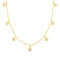 Diamonds by the Inch Dangling Seven Station Necklace - 1