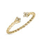 Love in Verona Diamond Twist Bangle - 1