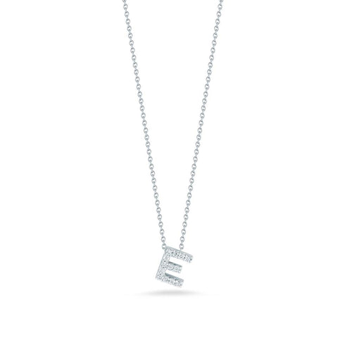 Roberto Coin Letter E Pendant - 1