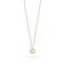 Tiny Treasures Diamond Star of David Necklace in 18K Rose Gold - 1