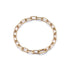 Saxon 18K Gold Chain Link Bracelet With Elongated Clasp - 1