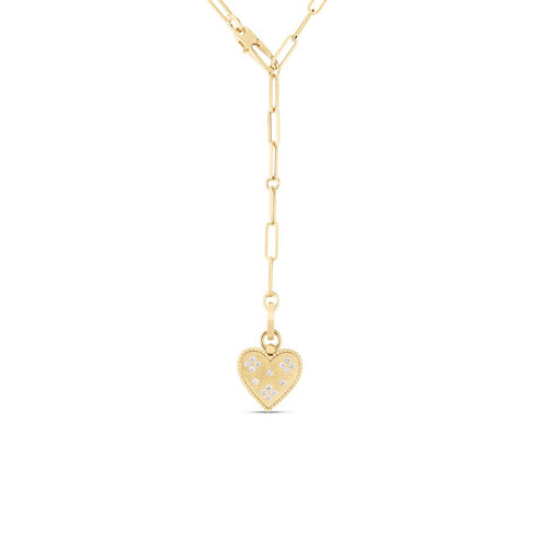 Venetian Princess Medium Heart Medallion Necklace - 1