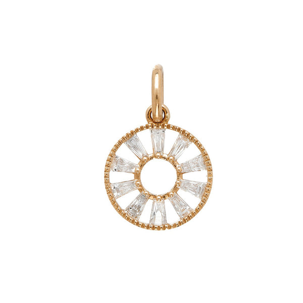 Arena White Diamond Pendant - 1