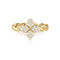 Love In Verona Ring in 18K Yellow Gold with Diamonds - 1
