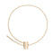 Gold Mini Latch Bracelet - 1