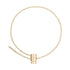 Gold Mini Latch Bracelet - 1