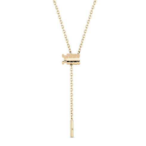 Gold Mini Latch Pendant - 1