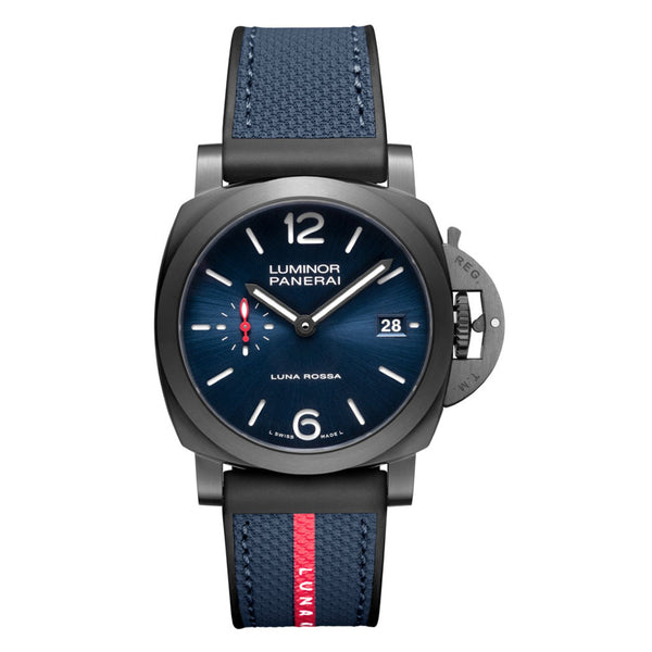 Luminor Quaranta Steel DLC Luna Rossa - 1