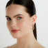 Grant 18K Diamond Knife Edge Hoop Earrings - 2