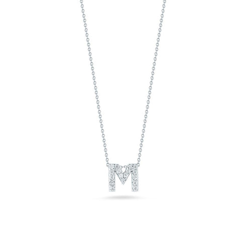 Roberto Coin Letter M Pendant - 1
