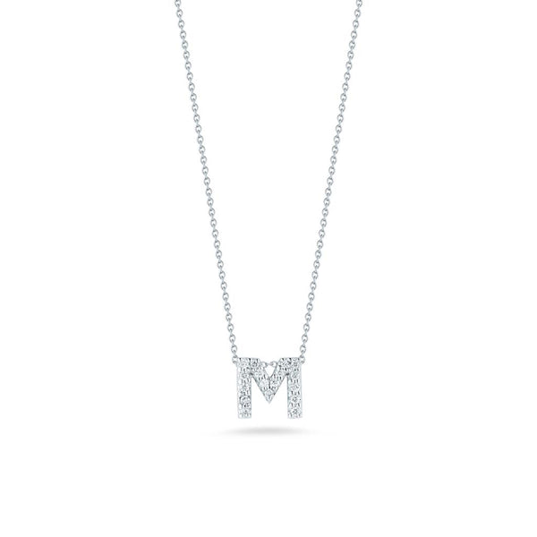 Roberto Coin Letter M Pendant - 1