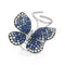 Ombre Sapphire Butterfly Ring - 1