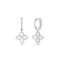 Venetian Princess Small Flower Drop Earrings - 1