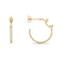 Eternity Tuxedo Mood Hoops - 1