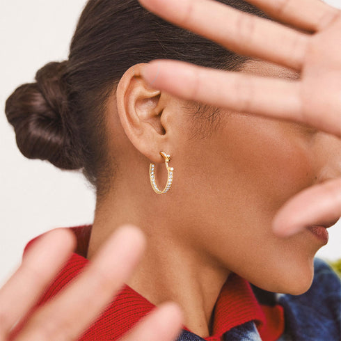 Eternity Tuxedo Mood Hoops - 2