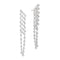 Baguette Diamond Dangle Earrings - 1