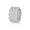 5 Row Diamond Eternity Ring - 1