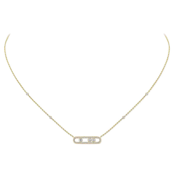 Baby Move Pavé Necklace - 1