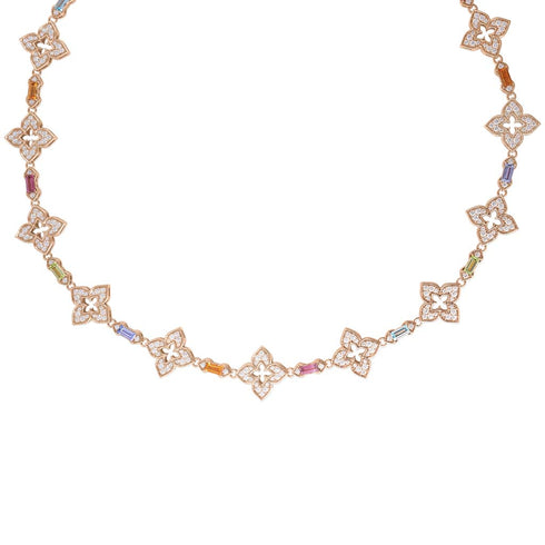 Venetian Princess Carnival Flower Necklace - 2