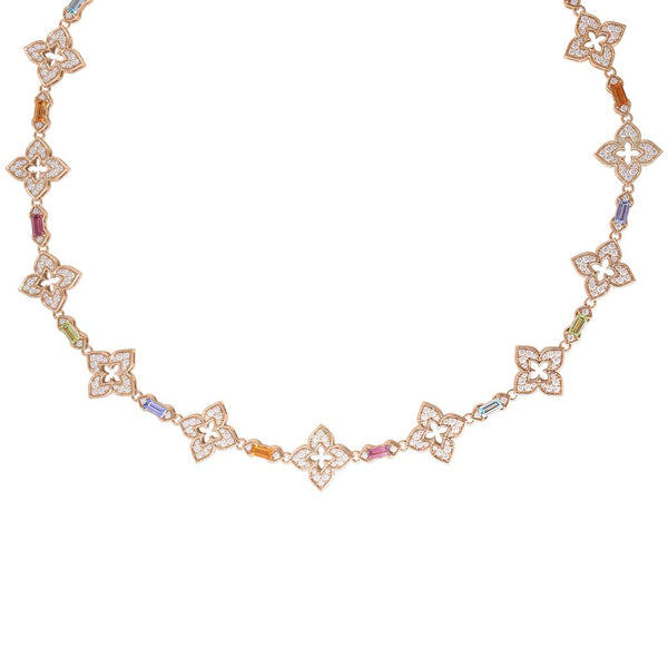 Venetian Princess Carnival Flower Necklace - 2