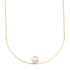 Bambole 15 Pave Necklace in 18k Gold - 3