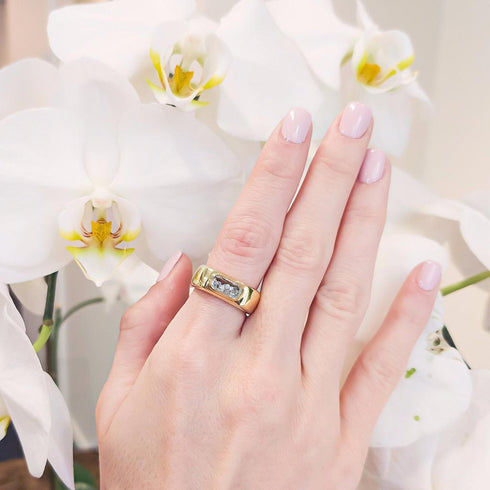 Dalila Cigar Band Ring - 3