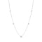 Diamonds By The Inch 18K White Gold 5 Station Necklace - 1