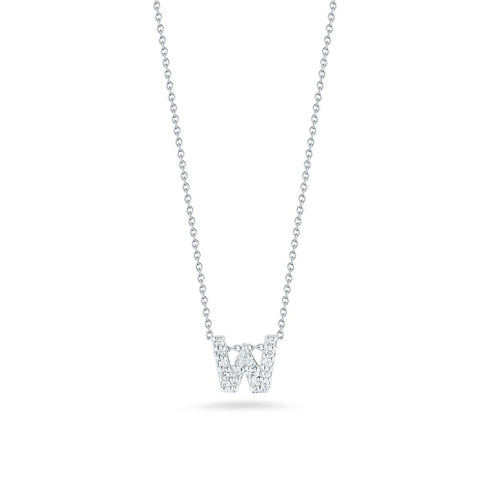 Roberto Coin Letter W Pendant - 1