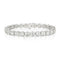 4-Prong 24 carat Diamond Tennis Bracelet - 2