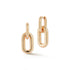 Morrell 18K Gold Drop Huggie Earrings - 1