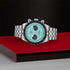 Black Bay Chrono "Flamingo Blue" Watch - 7