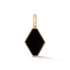 Dora 18K Rose Gold And Black Spinel Origami Pendant - 1