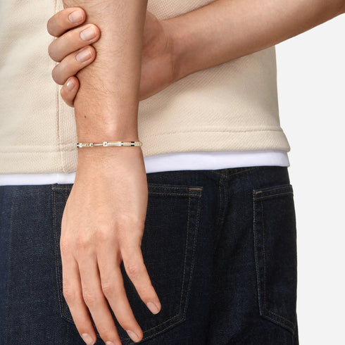 Tuxedo Mood Bangle - 2