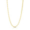 Almond Link Chain Necklace in 18K Yellow Gold - 2