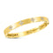 Love In Verona Diamond Accent Bangle in 18K Yellow Gold - 1