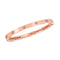 Love in Verona 18K Rose Gold Diamond Bangle - 1