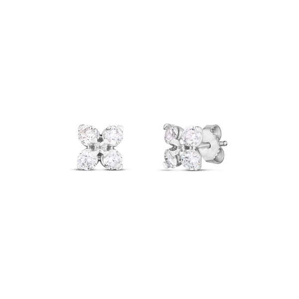 Roberto Coin Verona Diamond Stud Earrings - 1