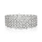 Wide Mesh Diamond Bracelet - 2