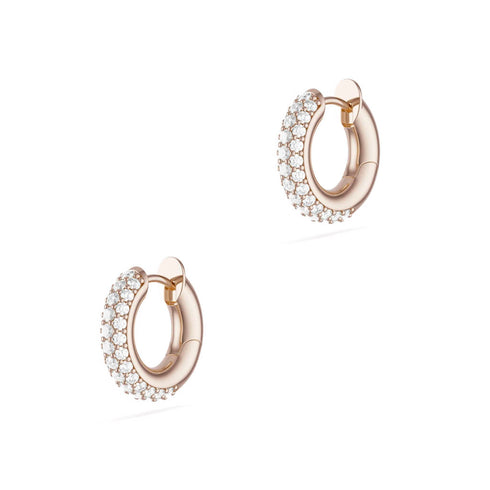 Macro Hoop Pavé RG - 2