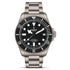 Pelagos Black Dial Titanium Watch - 1