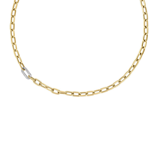 Roberto Coin Diamond Link Necklace - 1