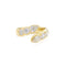 Double Cuddle Crescent Ring - 1