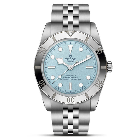 Black Bay 54 "Lagoon Blue" Watch - 5