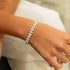 31 Carat Oval Cut Diamond Tennis Bracelet - 3