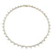 Large Diamond Triangle Eternity Choker 18k Yellow Gold - 1