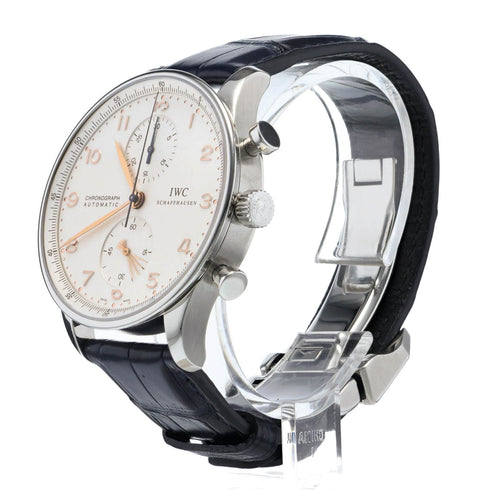 Pre-Owned IWC Portugieser Chronograph Watch - 4