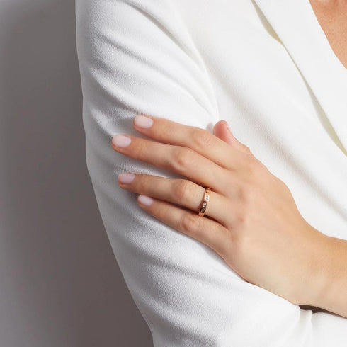 Ottoline 18K Diamond Baguette Ring - 2