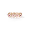 Tiare Diamond, Rubellite, And Mother Of Pearl Flower Bracelet - 1