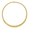 Graduated Yellow Diamond Bezel Set Necklace - 2