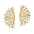 Aura Fan XL Large Stud Earring - 1